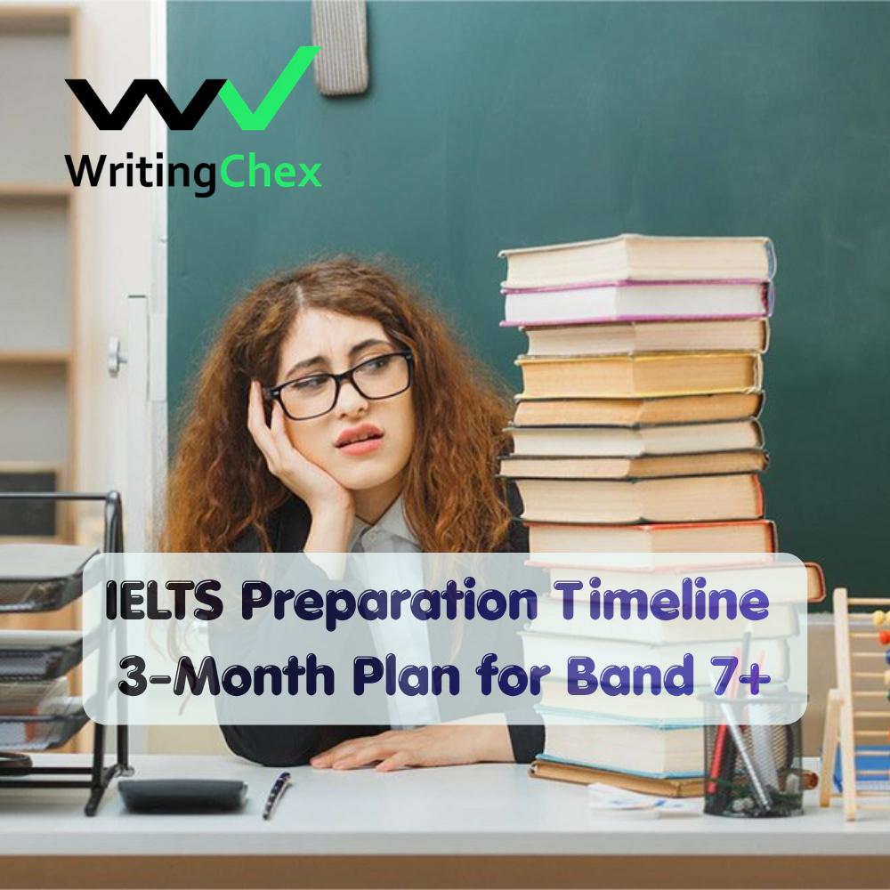 IELTS Preparation Timeline: 3-Month Plan for Band 7+